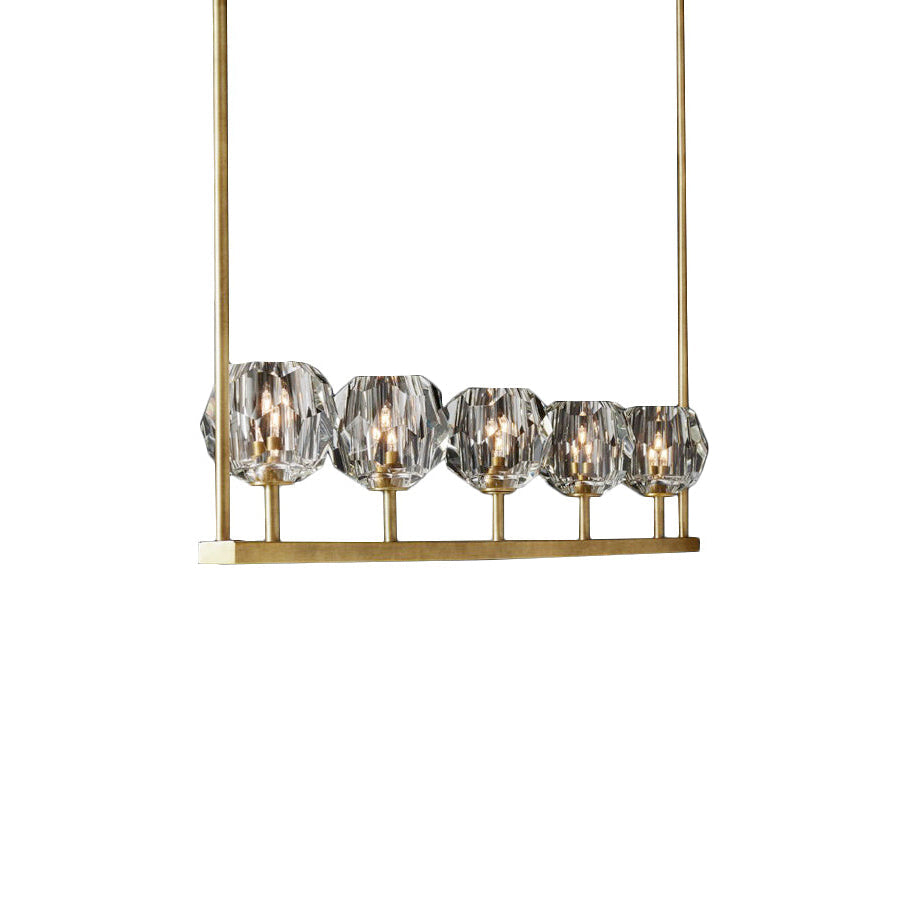 Boule De Cristal Linear Chandelier
