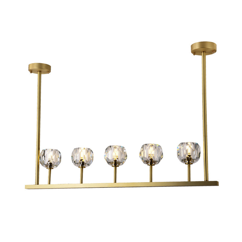 Boule De Cristal Linear Chandelier