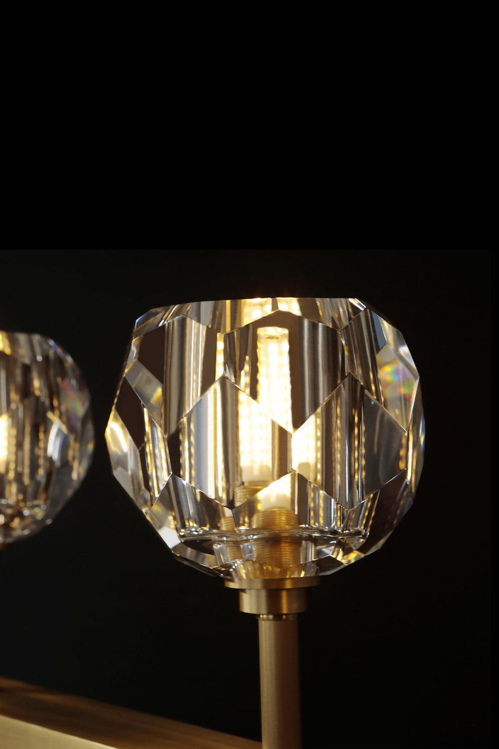 Boule De Cristal Linear Chandelier