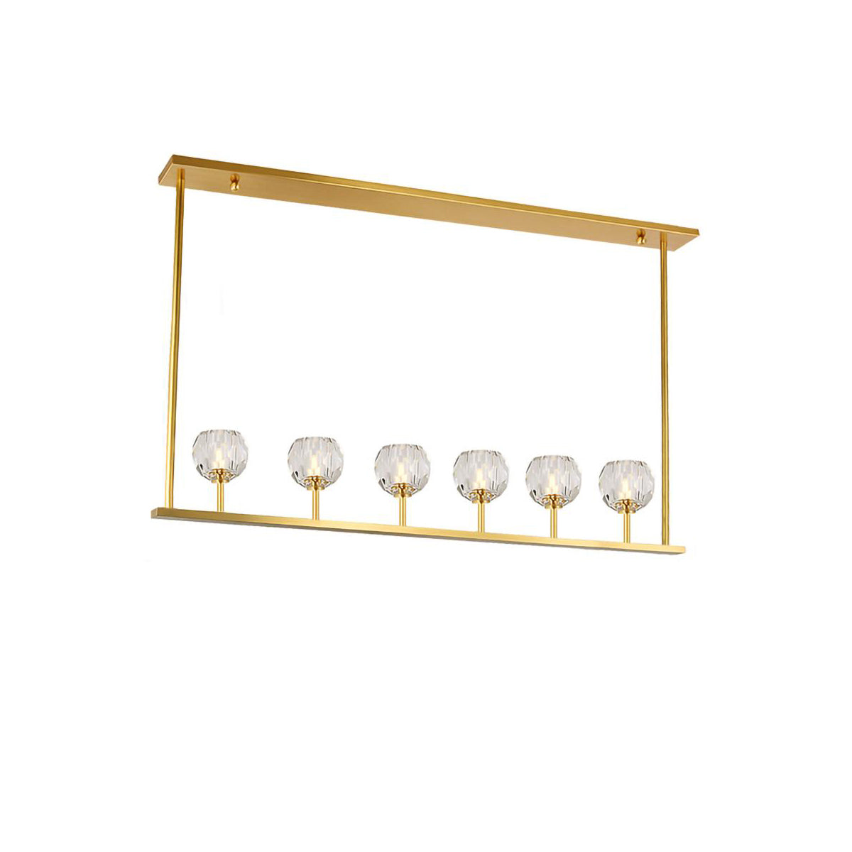 Boule De Cristal Linear Chandelier
