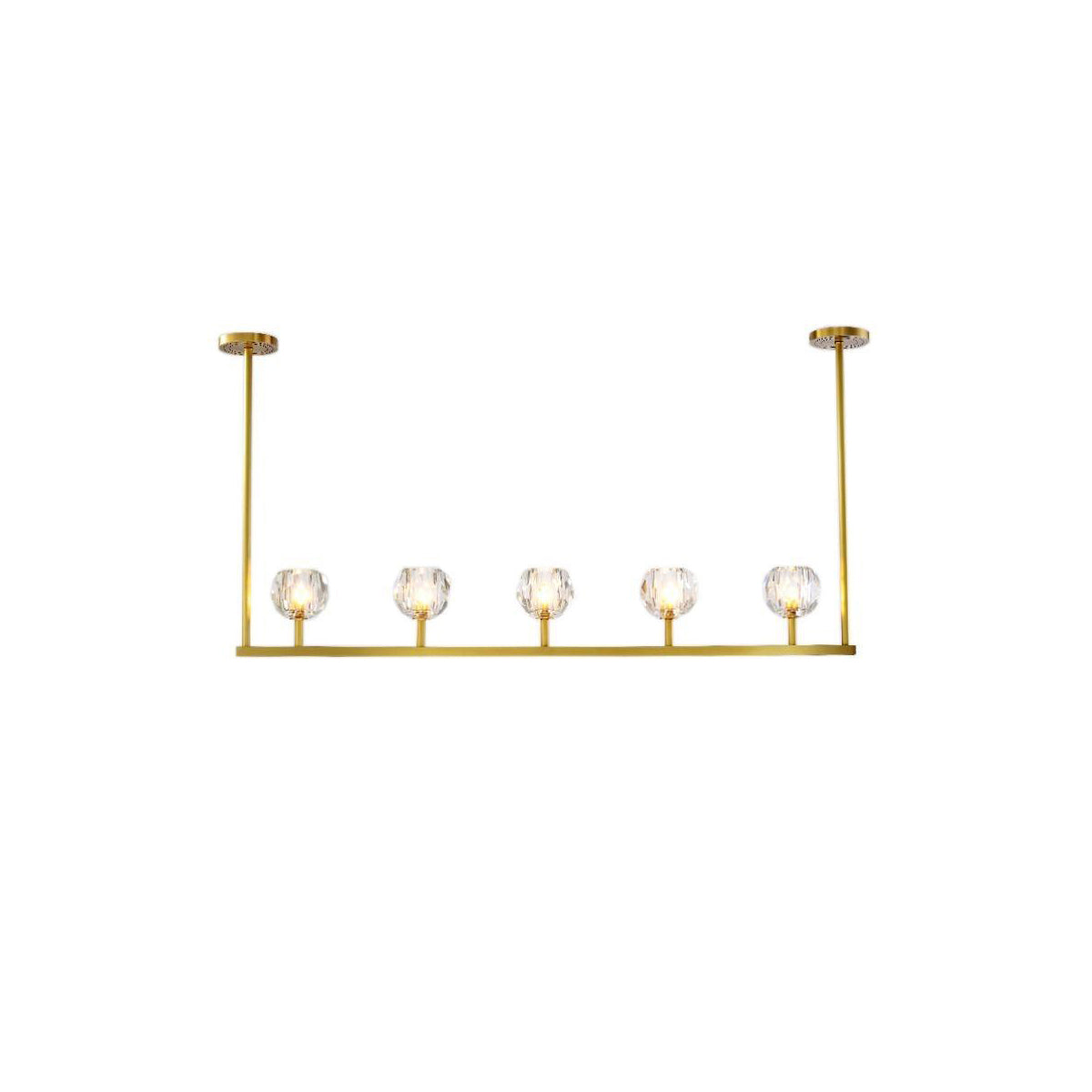 Boule De Cristal Linear Chandelier