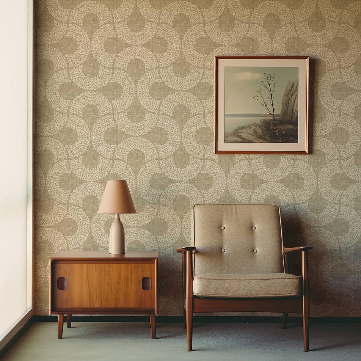 Braid Arches Wallpaper