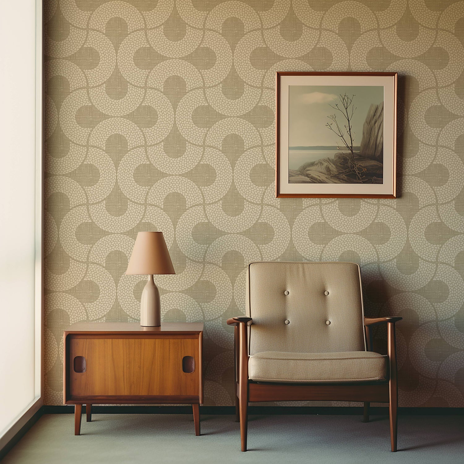 Braid Arches Wallpaper