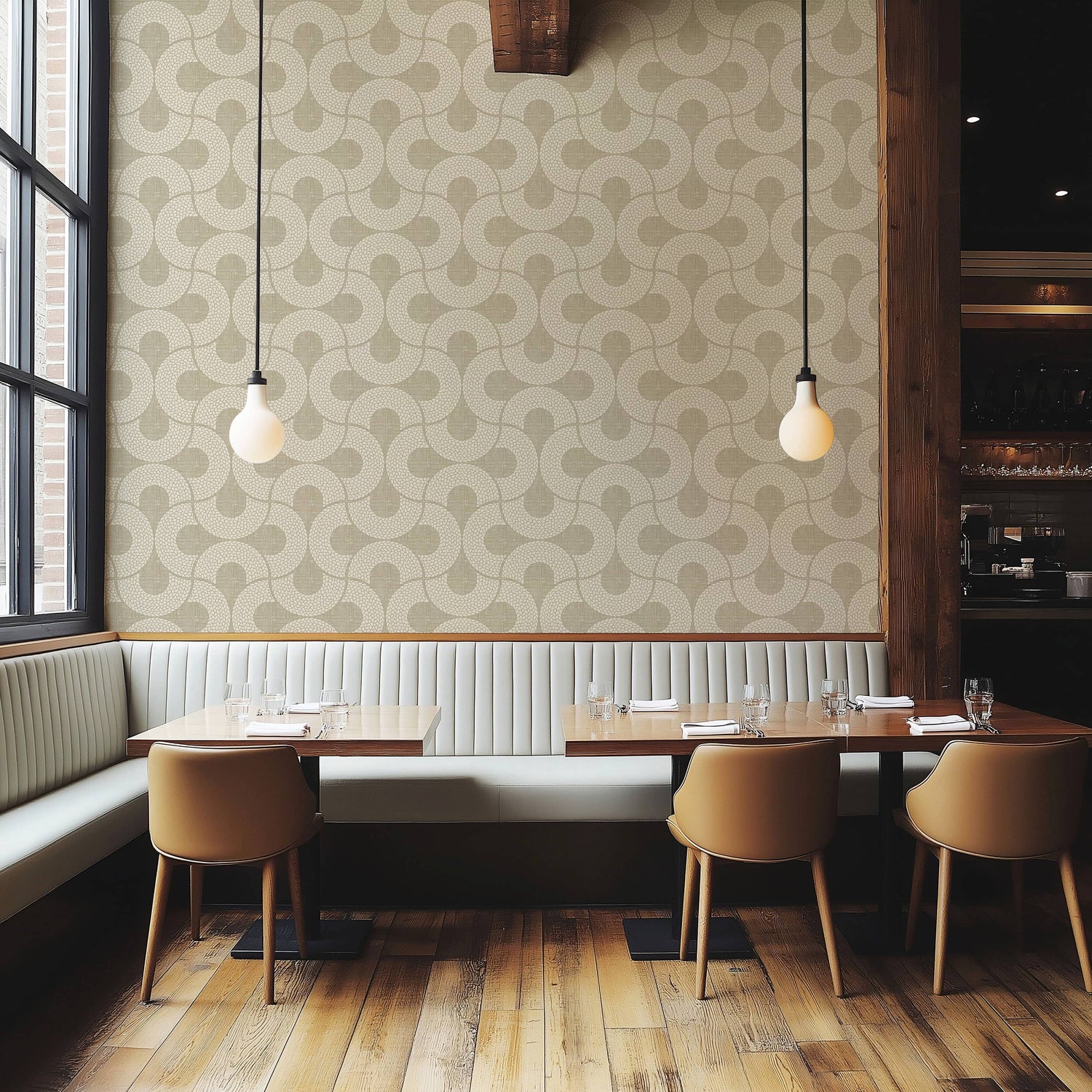 Braid Arches Wallpaper