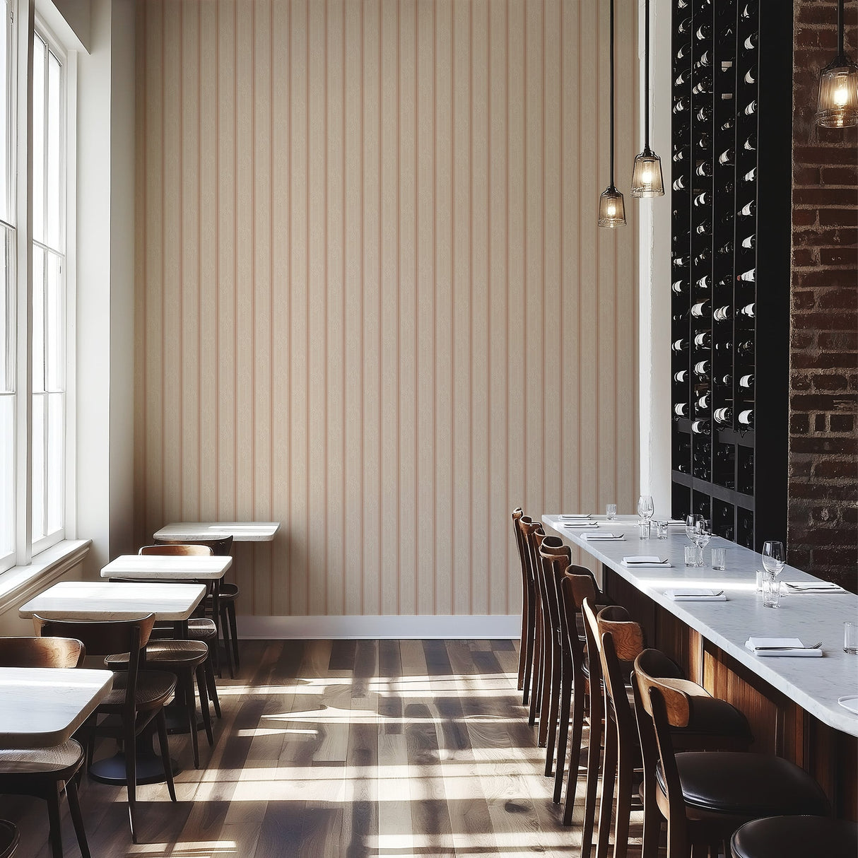 Braided Stripe Wallpaper