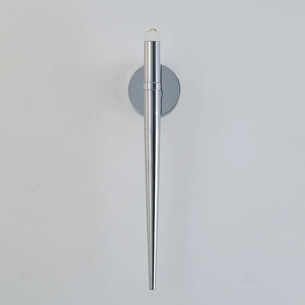 Spinal Tube Crystal Wall Sconce