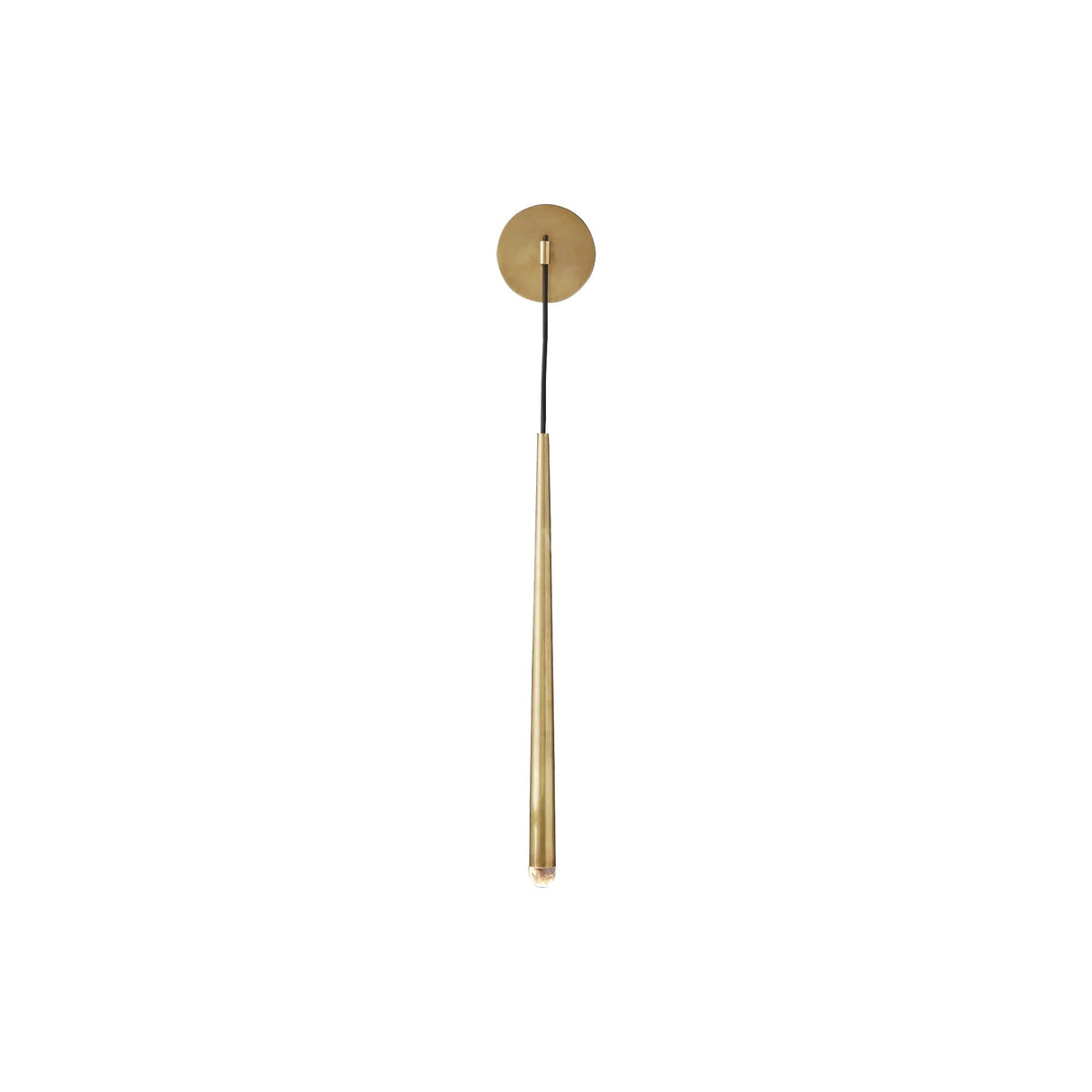 Brass Spinal Tube Wall Lamp