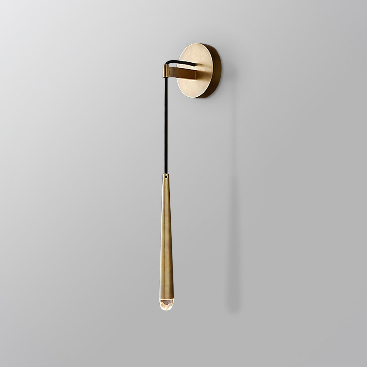 Brass Spinal Tube Wall Lamp