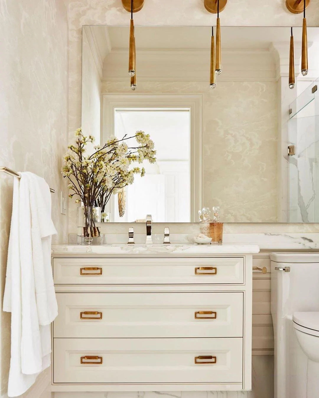 Brass Spinal Tube Wall Lamp