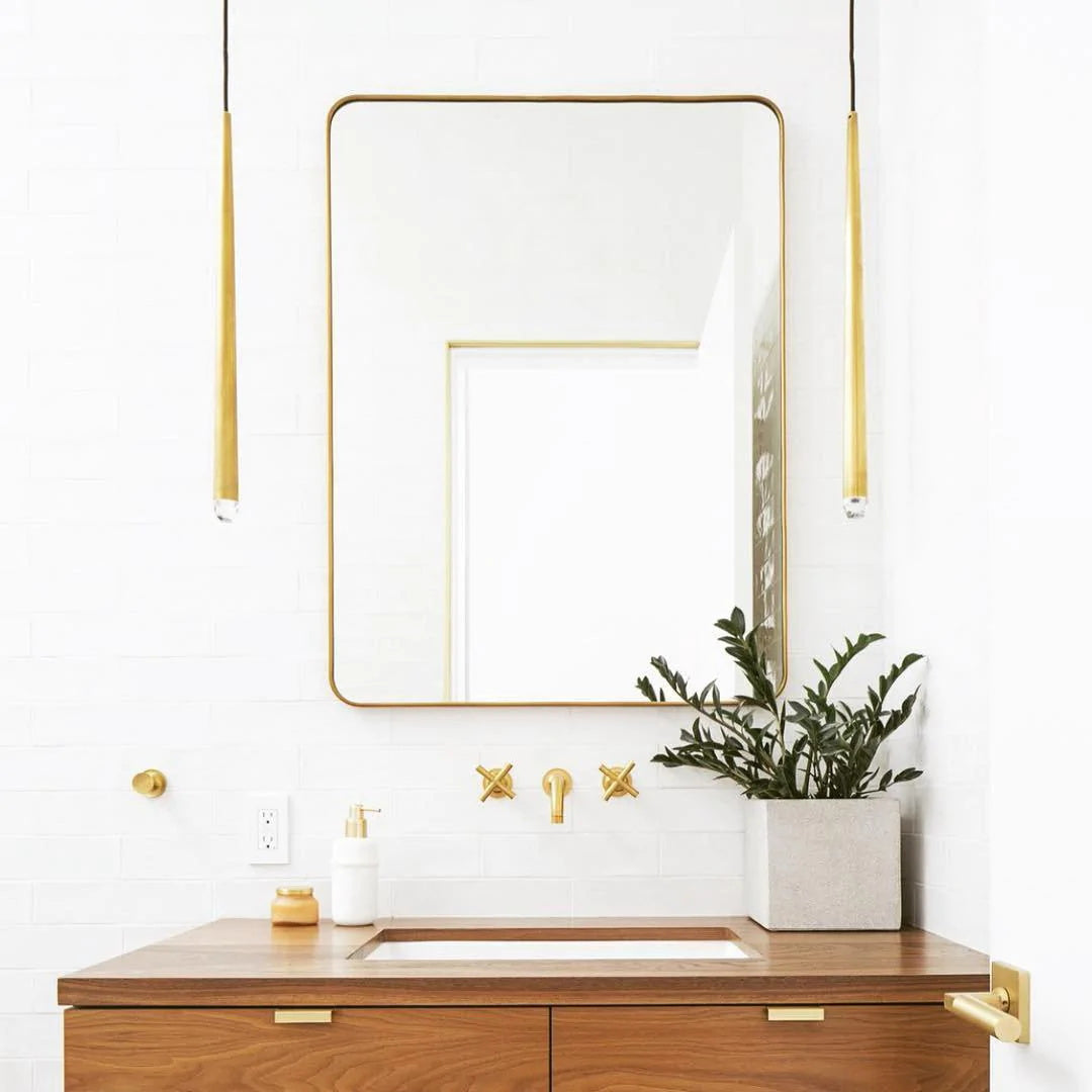 Brass Spinal Tube Wall Lamp