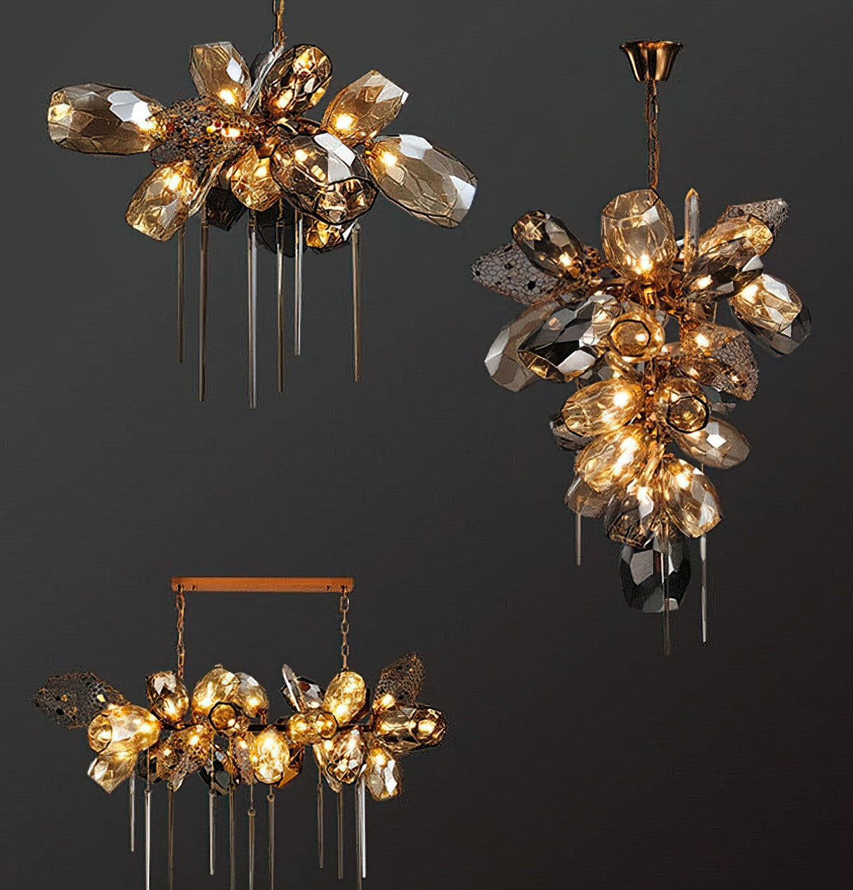 Britannica Chandelier Horizontal