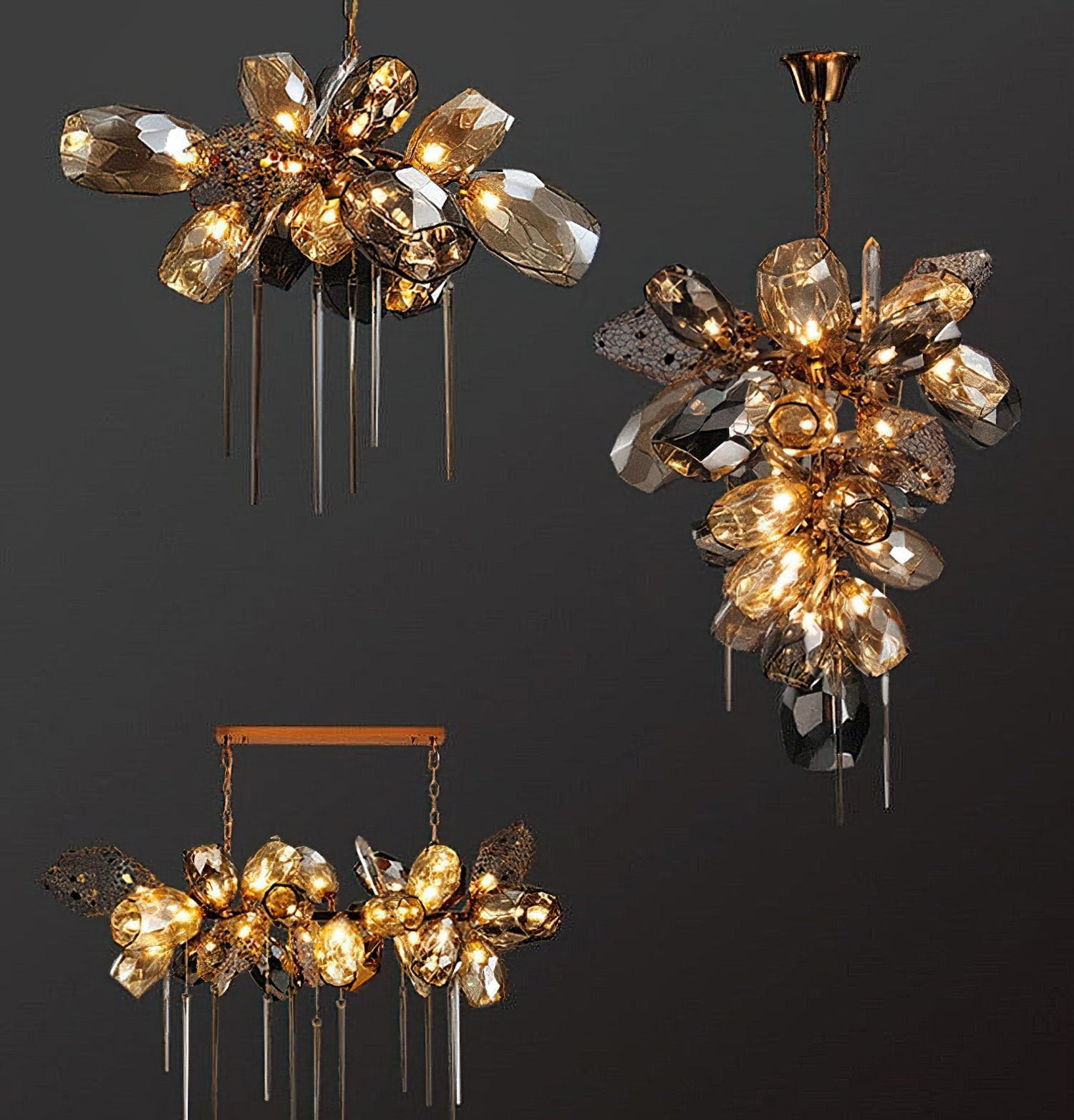 Britannica Chandelier Horizontal