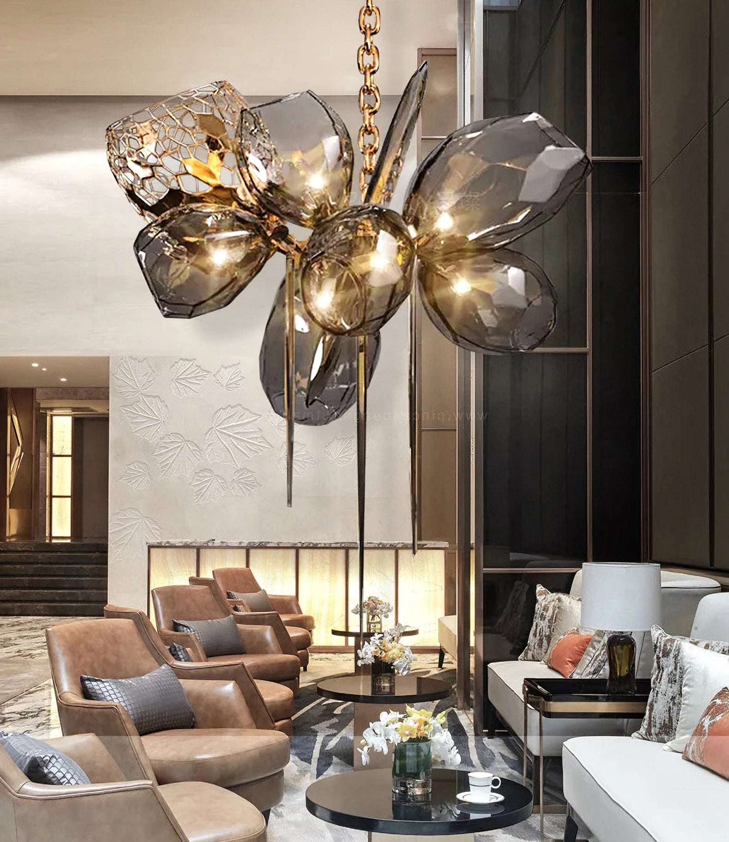 Britannica Chandelier Horizontal