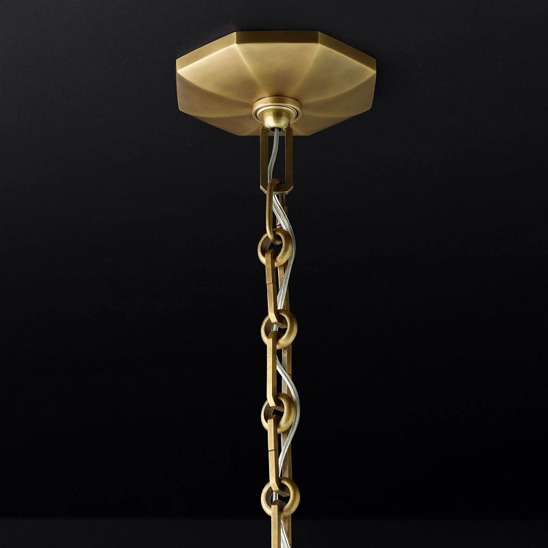 Browning Prism Round Chandelier 36"