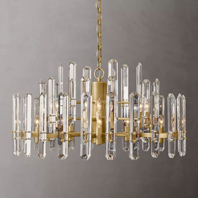 Browning Prism Round Chandelier 36"