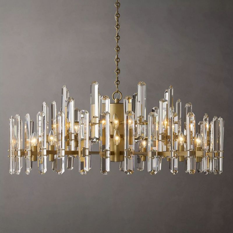 Browning Prism Round Chandelier 48"