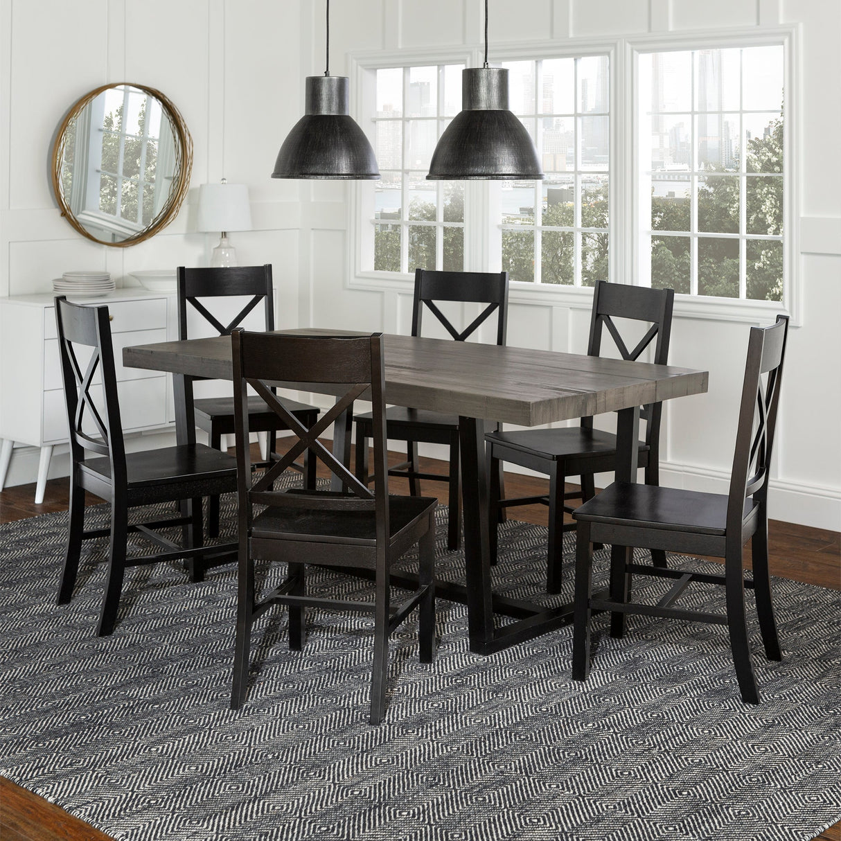 Farmhouse 7-Piece Meridian Dining Set