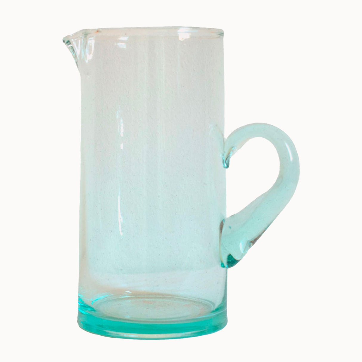 Moroccan Blown Glass Classic Pitcher