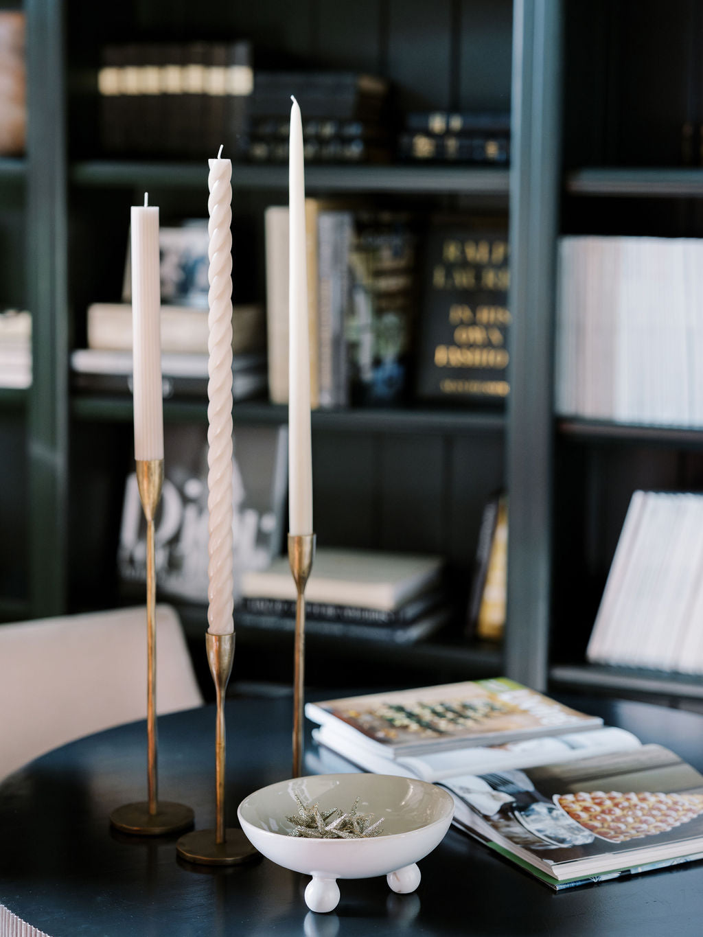 Handcrafted Antique Brass Candlesticks