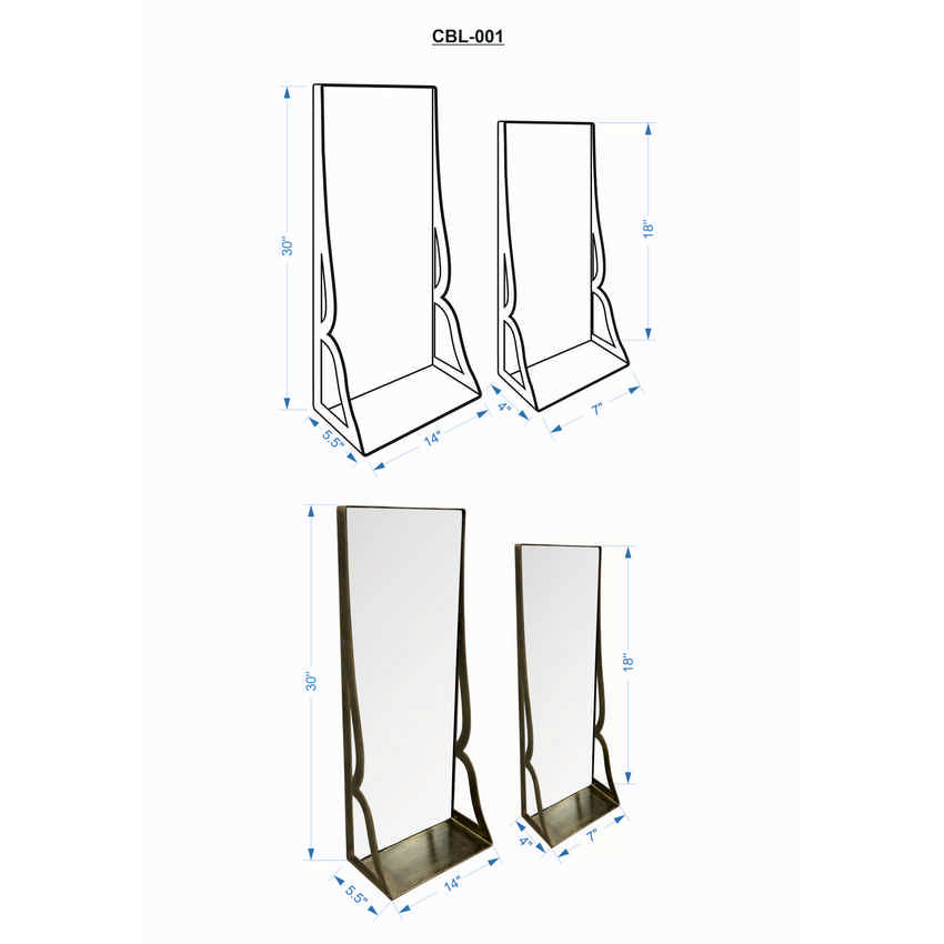 Langkampfen Modern Wall Mirror
