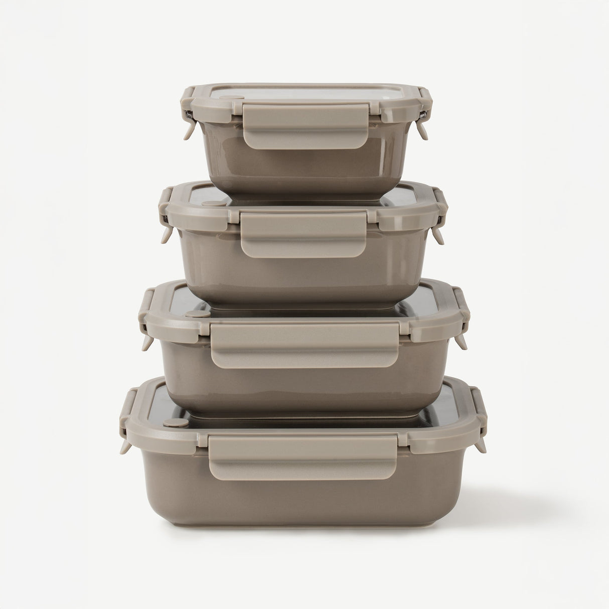 Stoneware Container - Mineral Gray