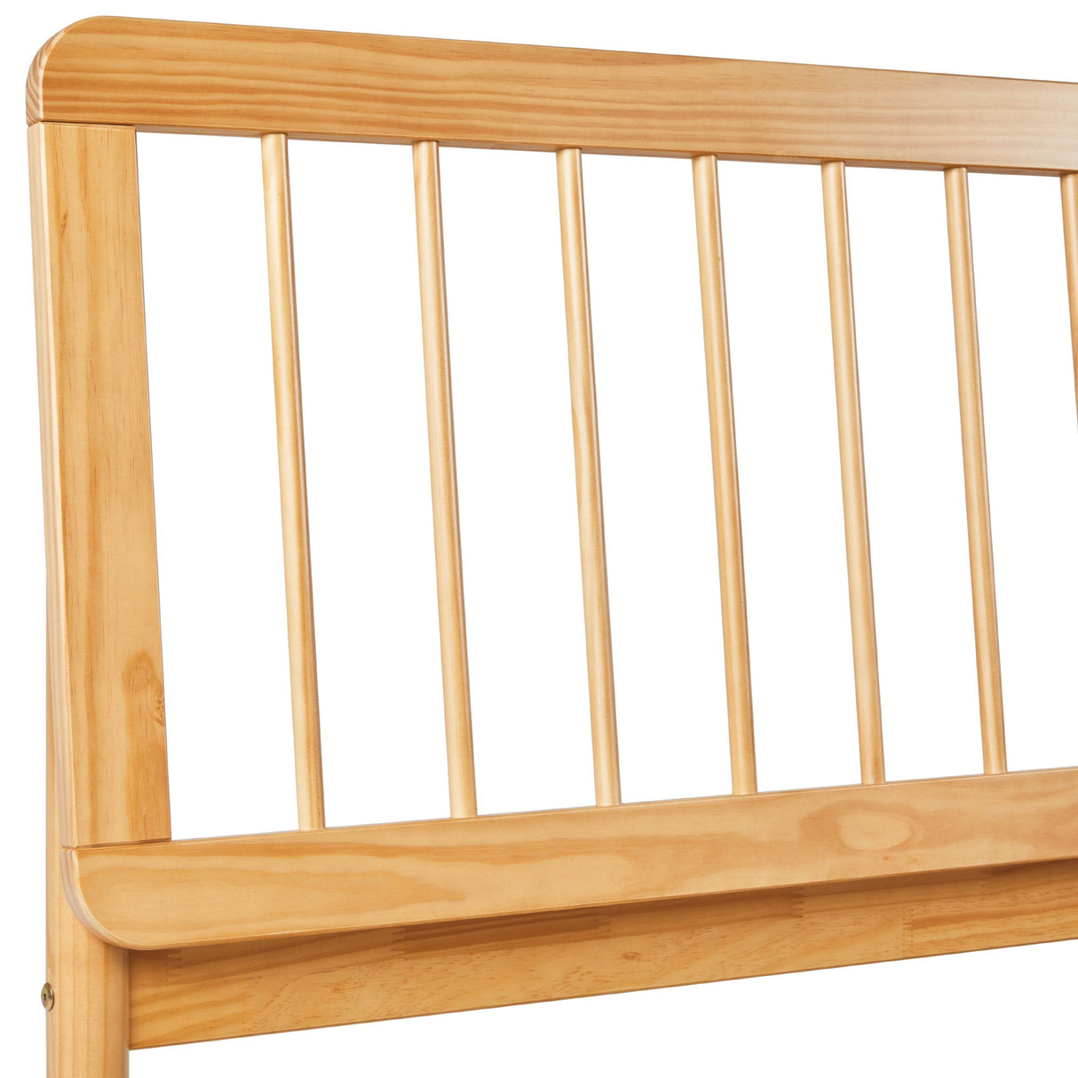 Cama Mid-Century Modern Solid Wood Spindle Bedframe