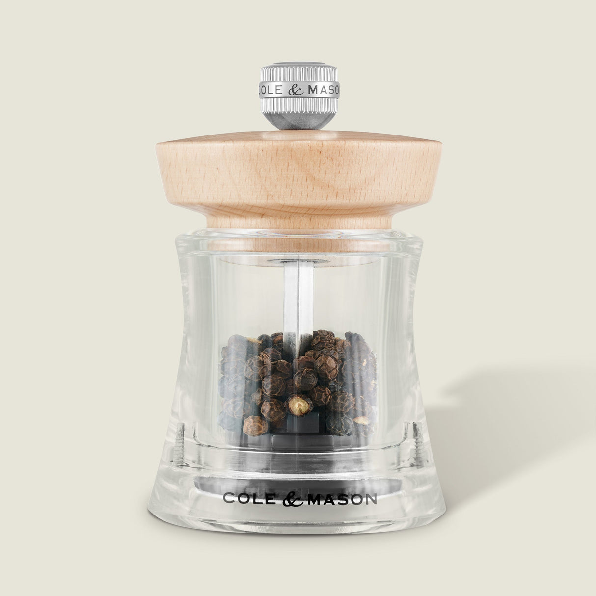 Cole & Mason Holborn Chocolate Beech Salt & Pepper Mills