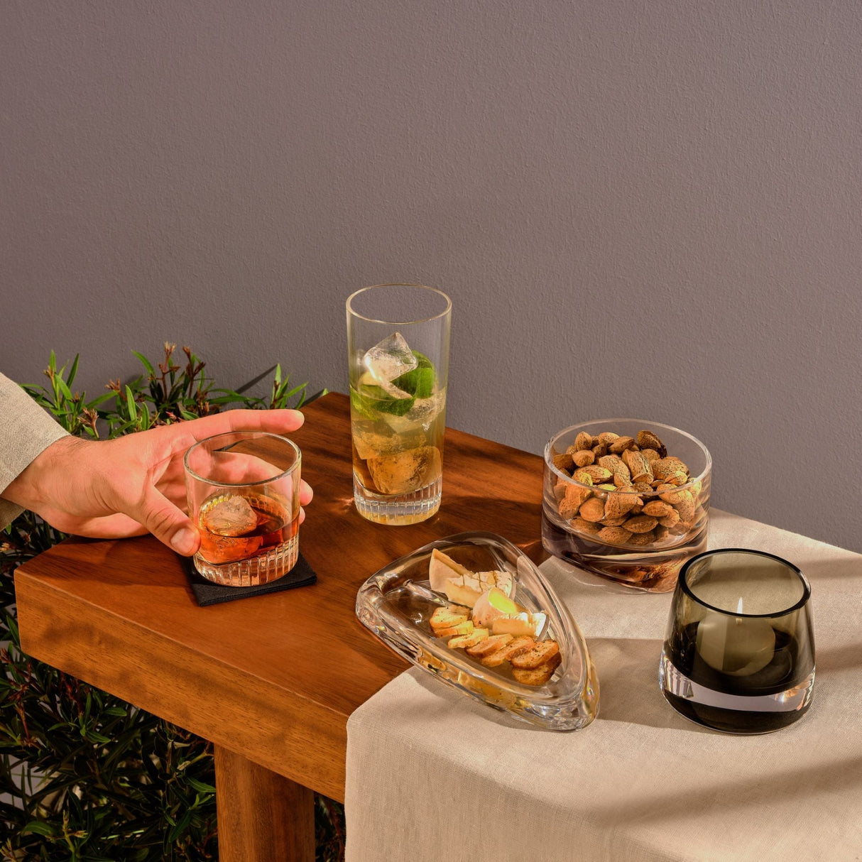 Caldera Set of 4 Highball Glasses small