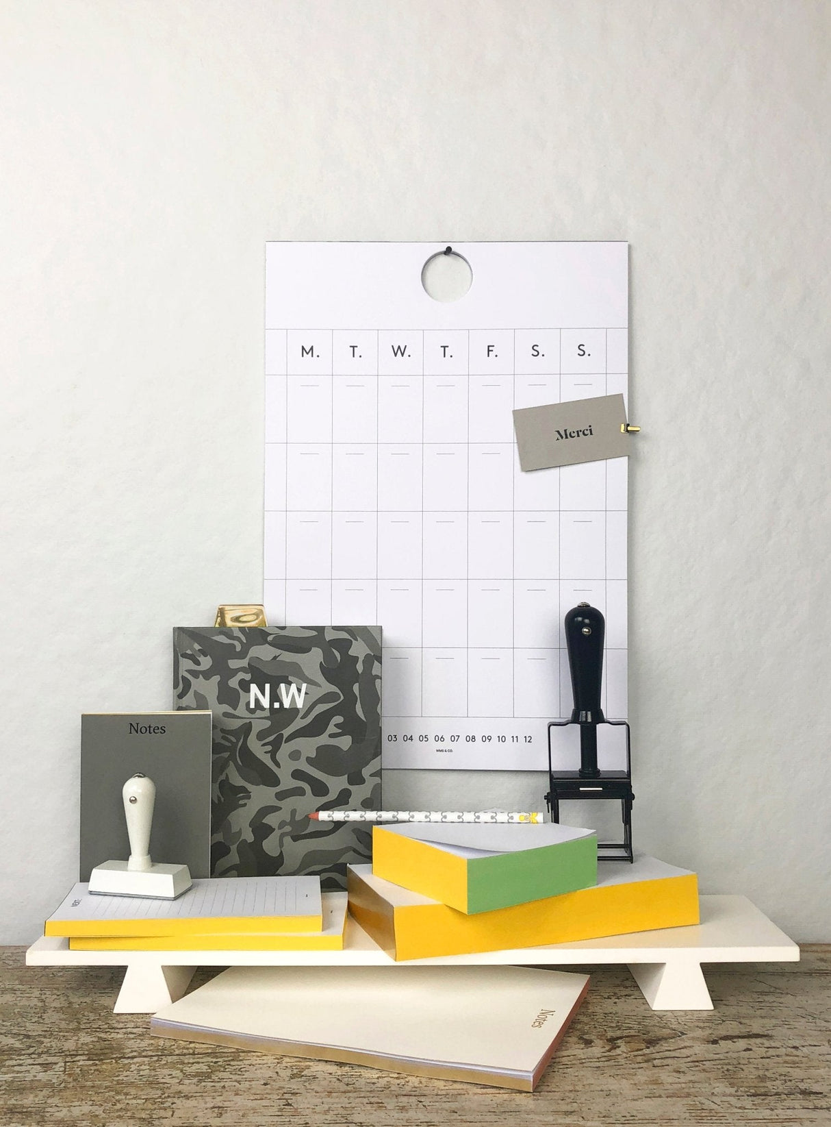 Ivory Multi-color Edged Jotters