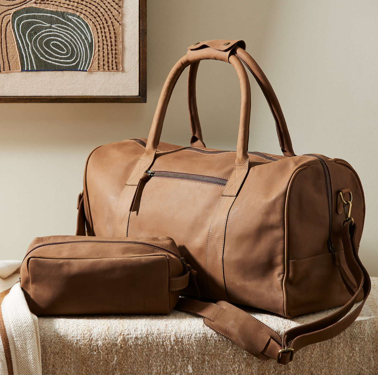 Celeste Toiletry Bag - Tortilla