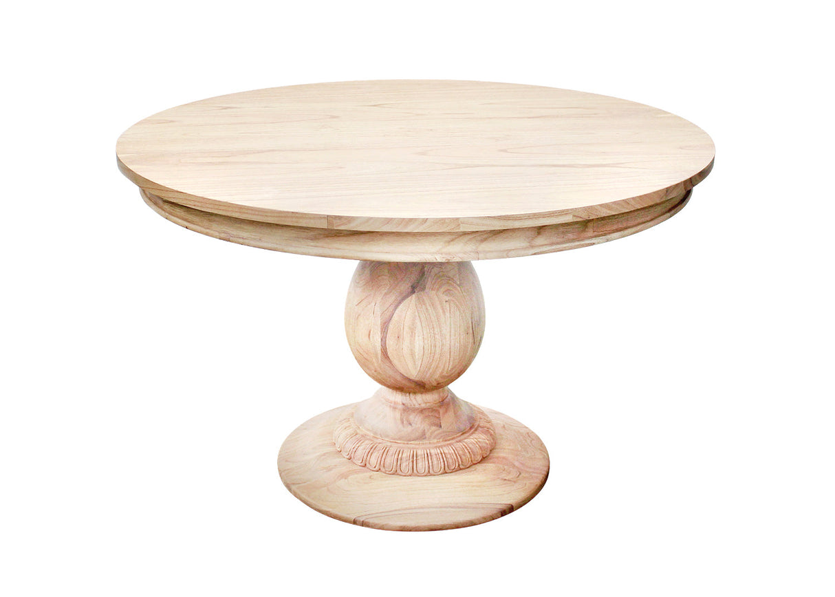 48" Charlotte Pedestal Table (Natural)