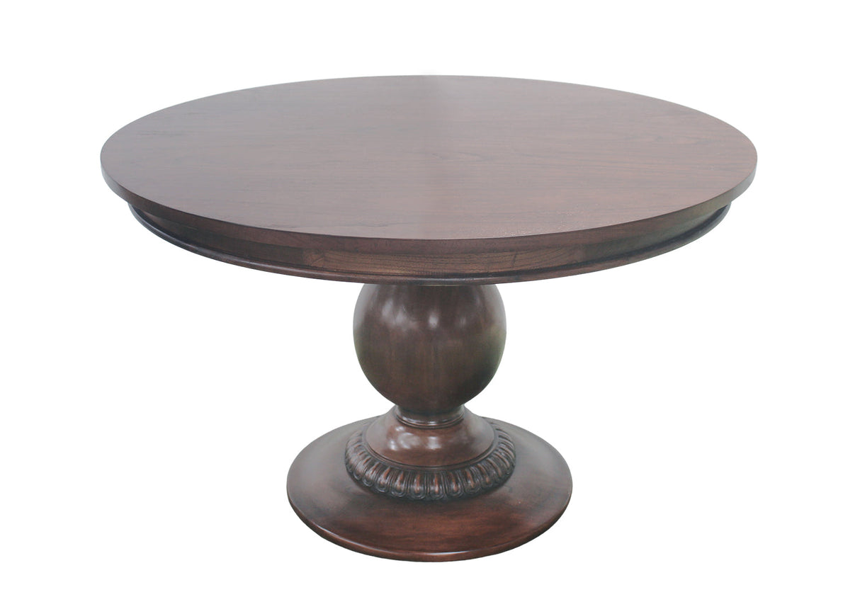 48" Charlotte Pedestal Table (Walnut)