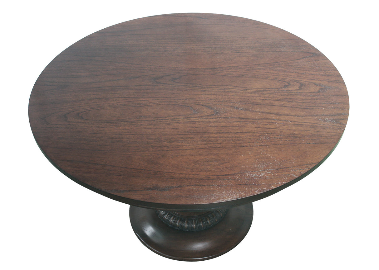 48" Charlotte Pedestal Table (Walnut)
