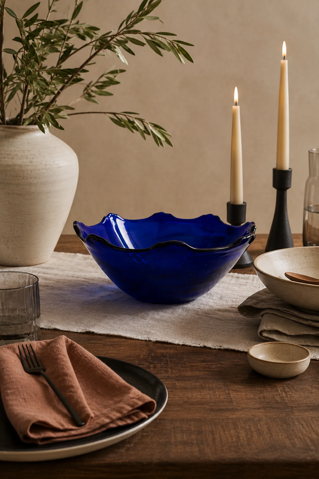 Parras Blue Bowl by MESO