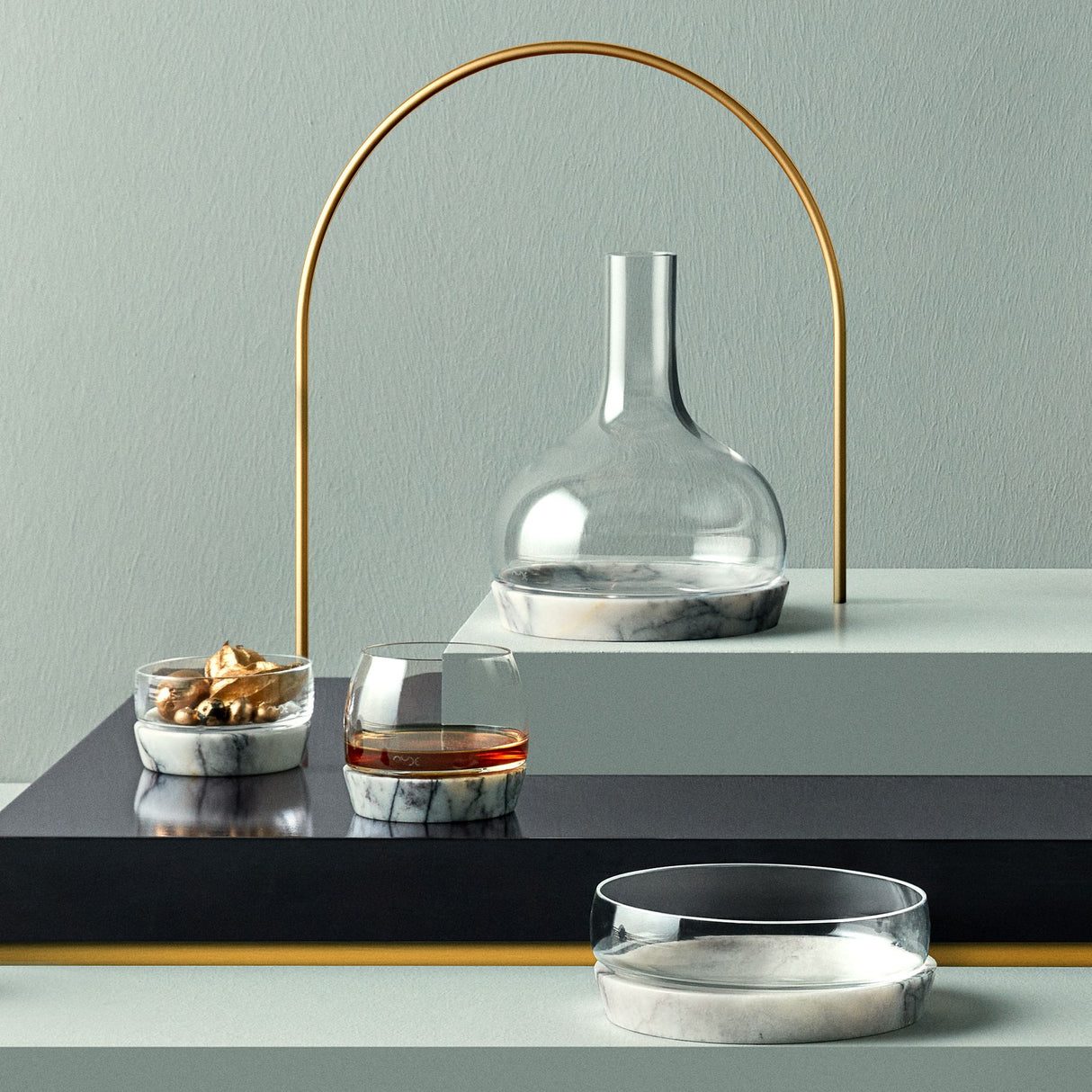 Chill Bowl with Marble Base M