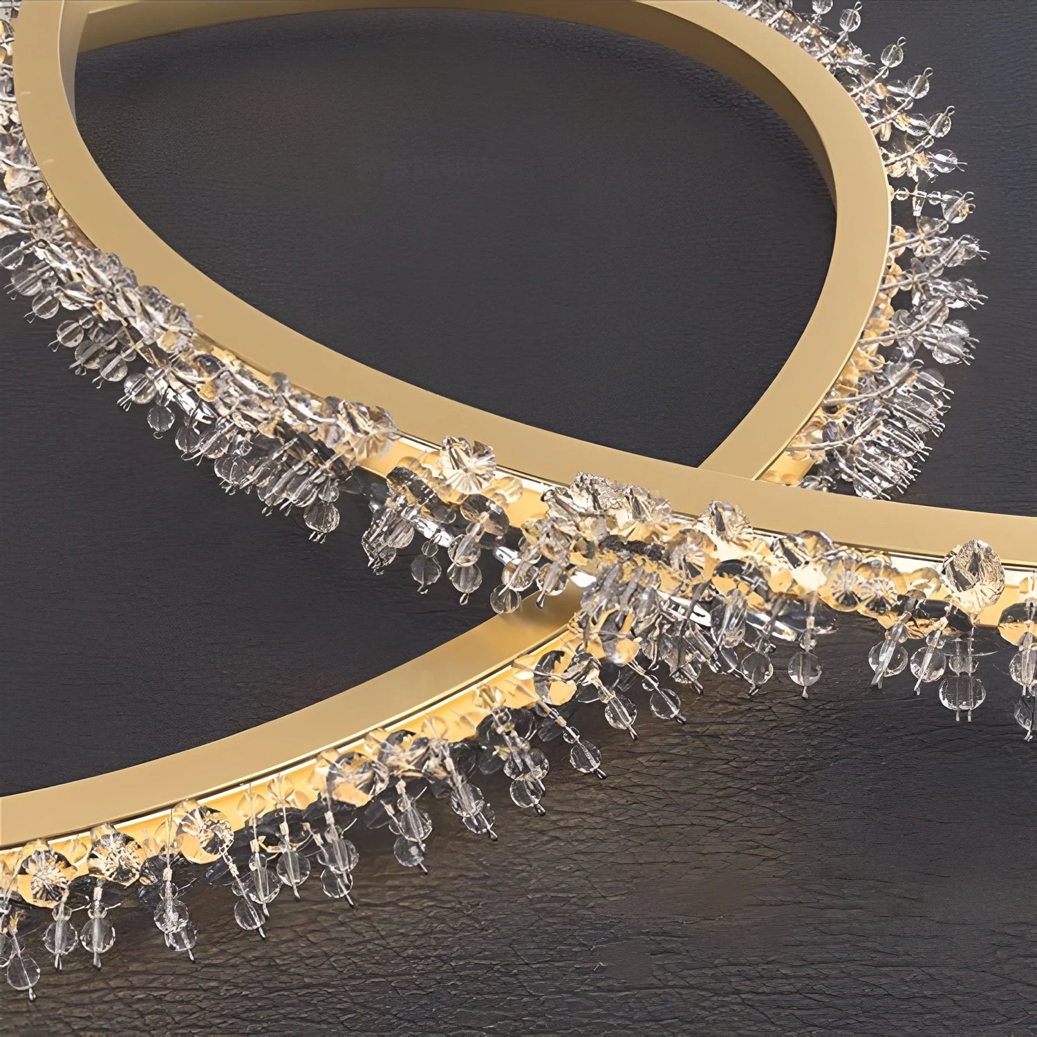 Circle Crystal Chandelier