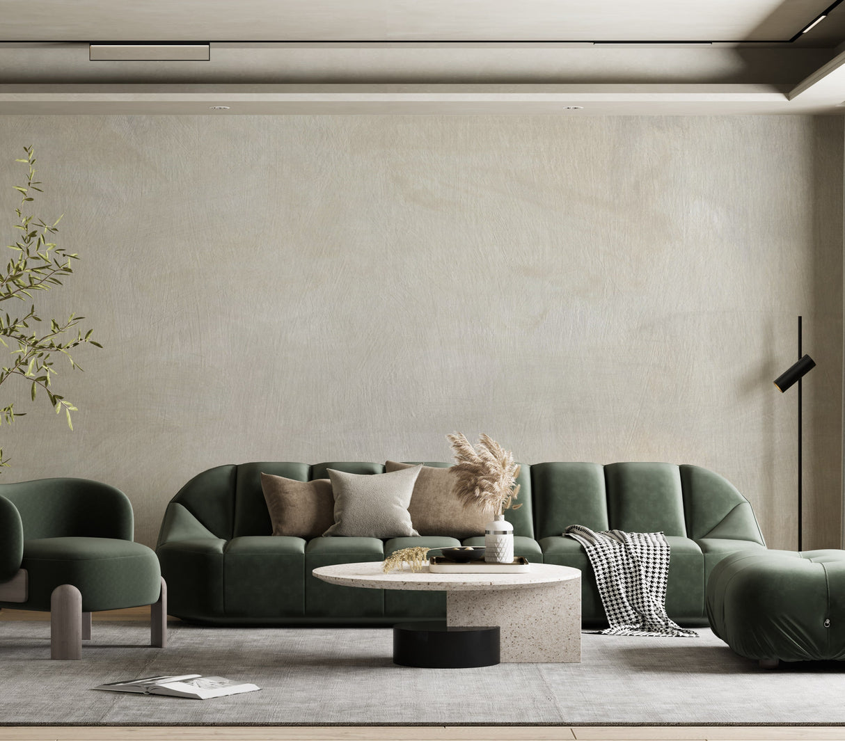 Luxury Venetian Plaster Wallpaper Mural