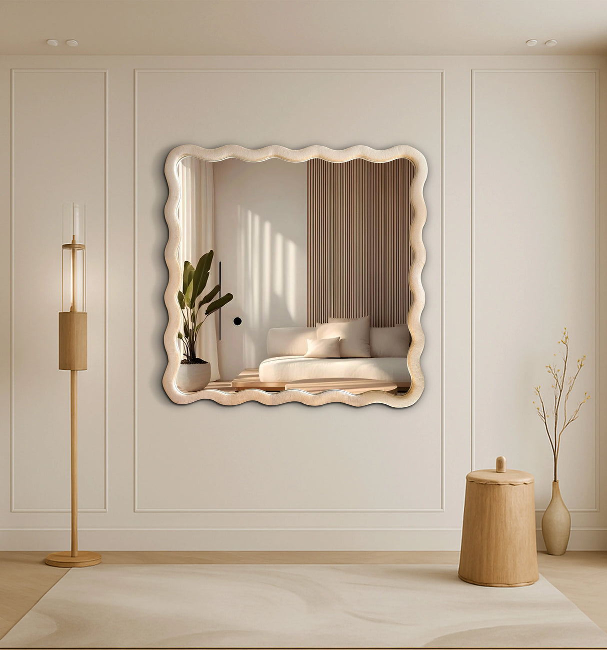 Velvet Wave Mirror