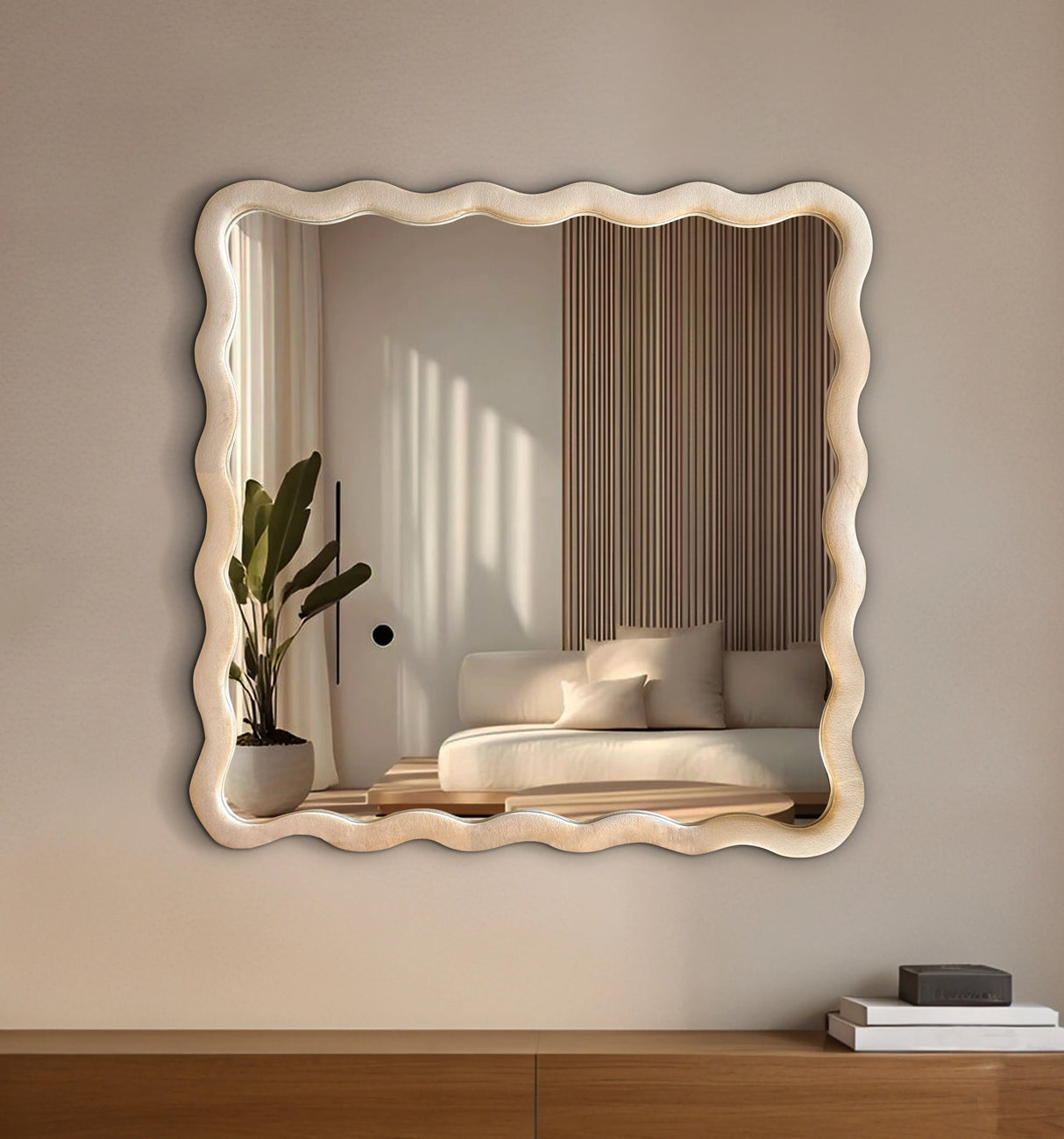 Velvet Wave Mirror