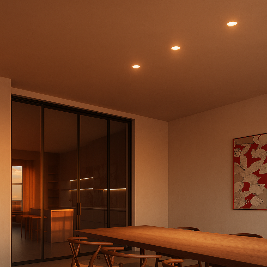 Core Recessed Downlight + T50 Light Engine