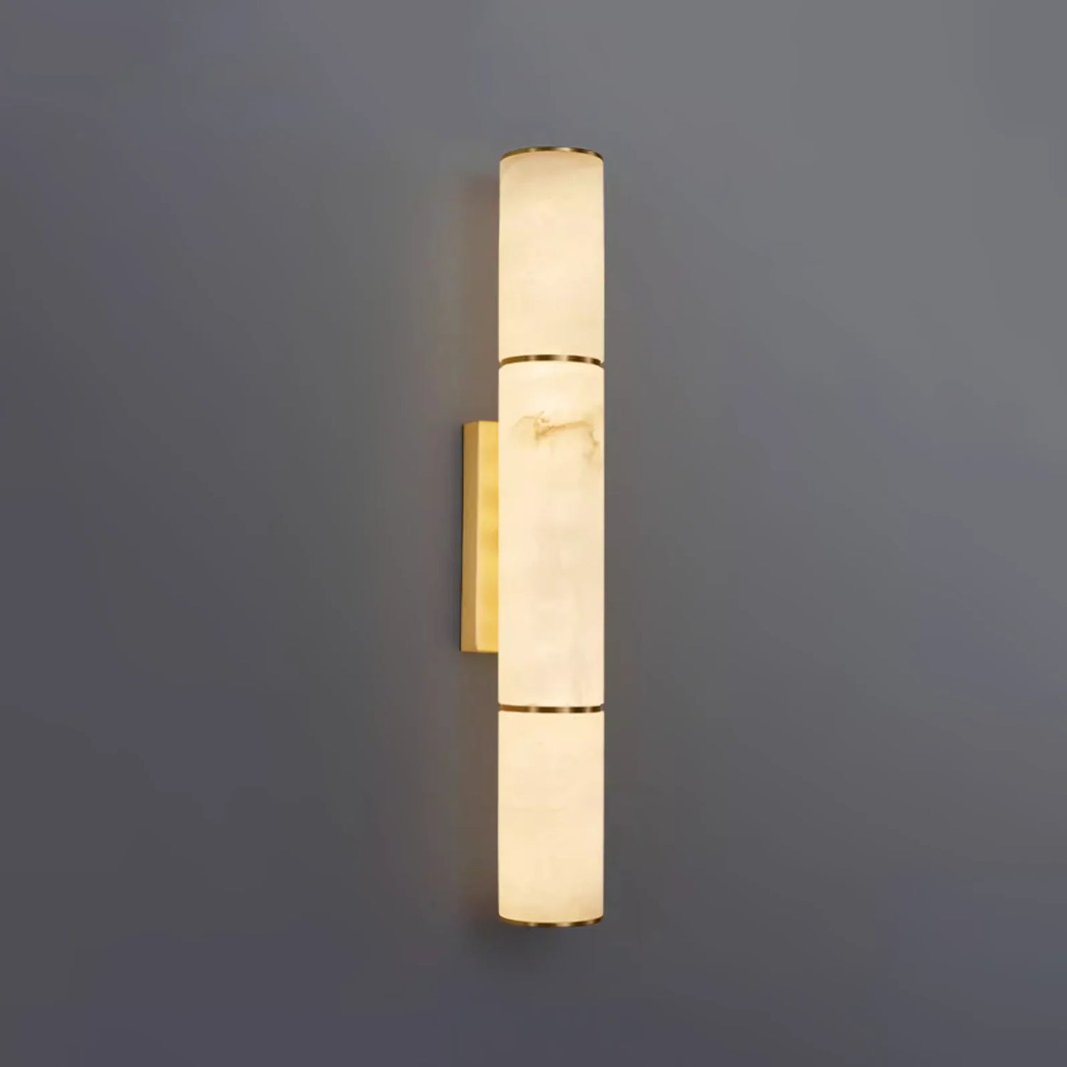 Creative Alabaster Cylindrical Wall Lamp