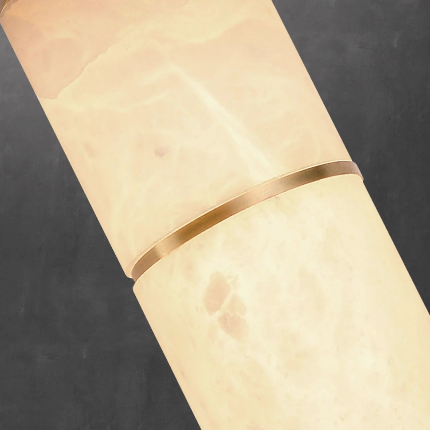 Creative Alabaster Cylindrical Wall Lamp