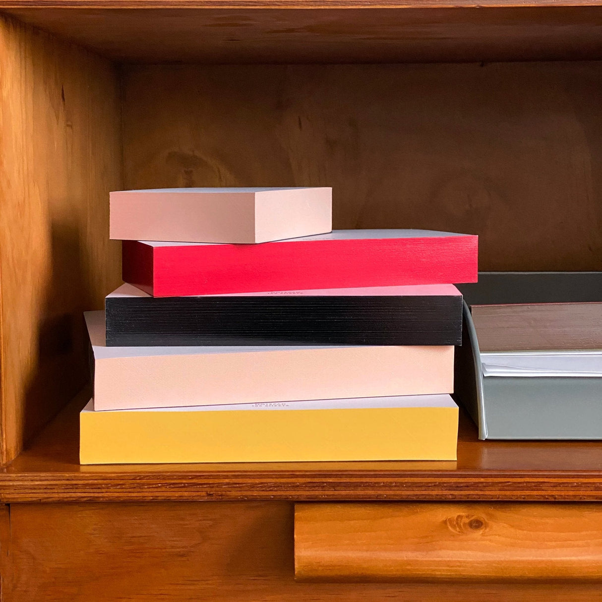 Color-edged Pads: Matte Blush, 3 sizes