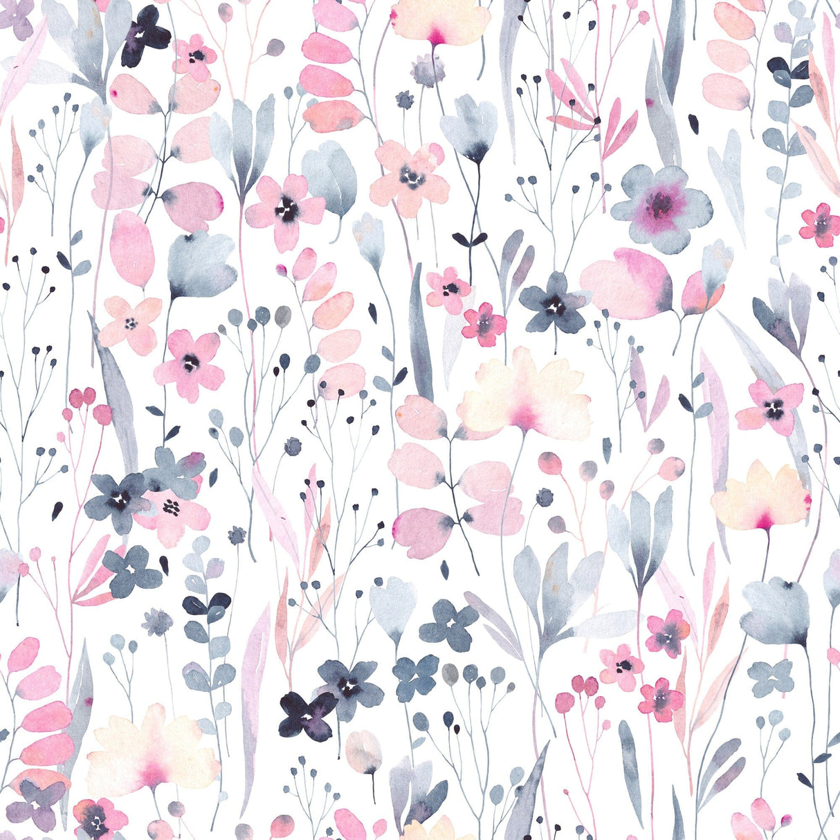 Meadow Wildflower Wallpaper