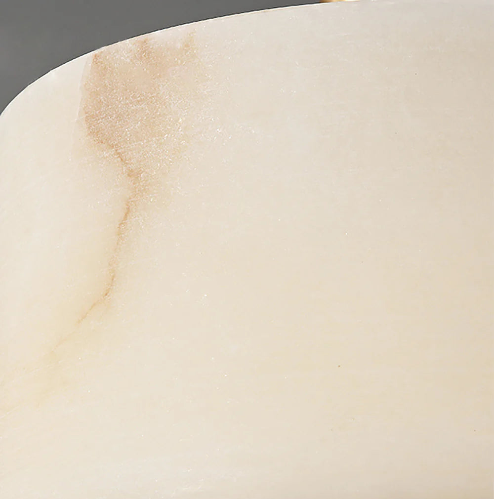 Cylindrical Alabaster Pendant Light