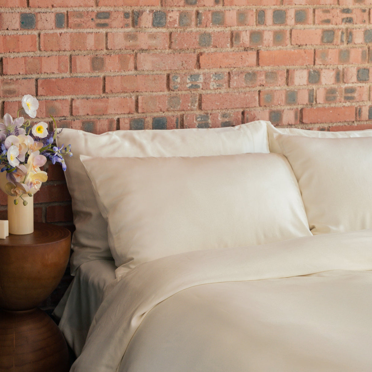 Organic Bamboo Sateen Bed Sheet Set