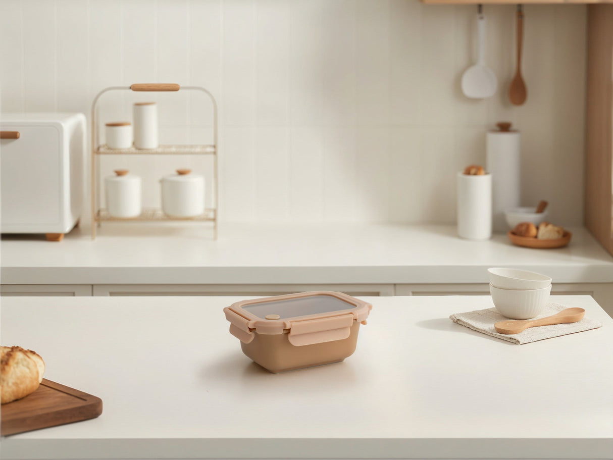 Stoneware Container - Honey