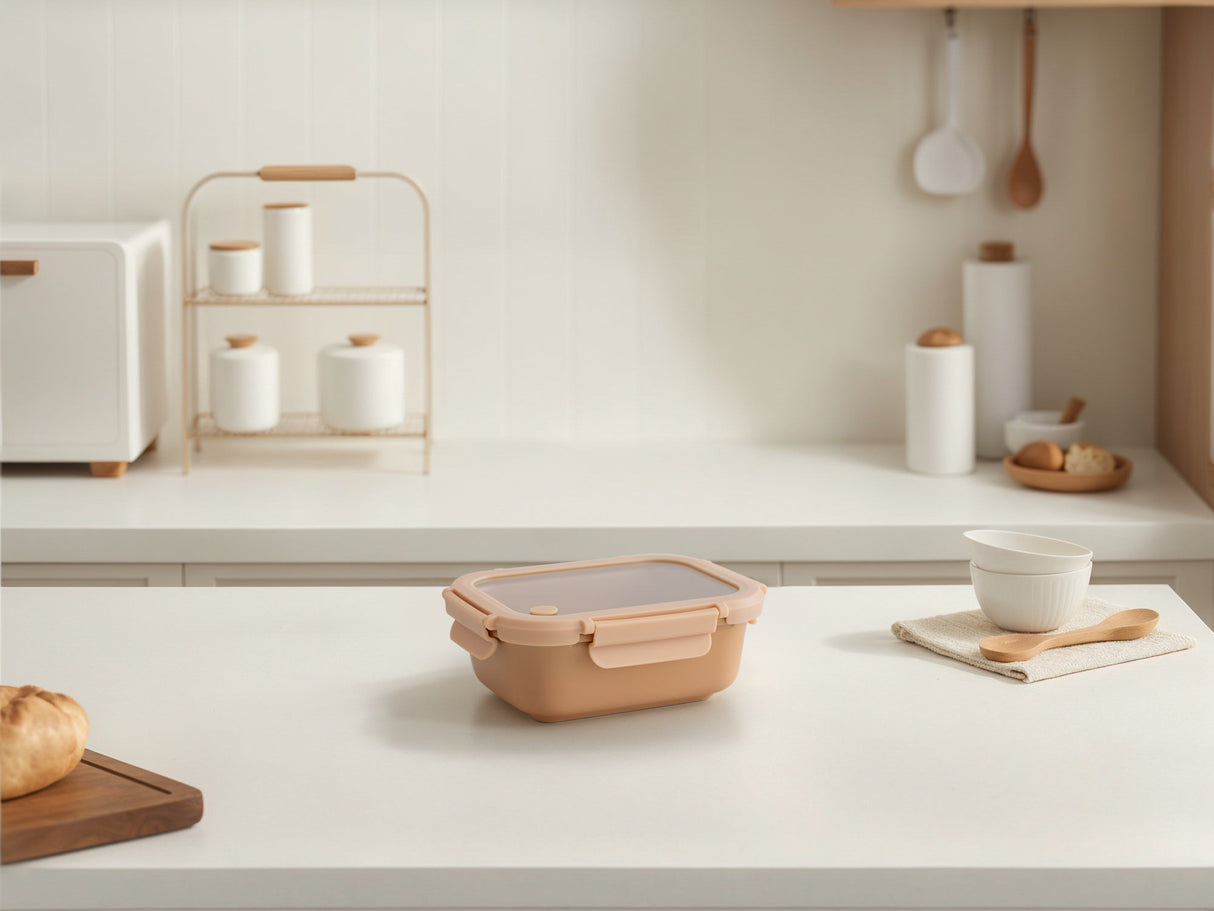 Stoneware Container - Honey