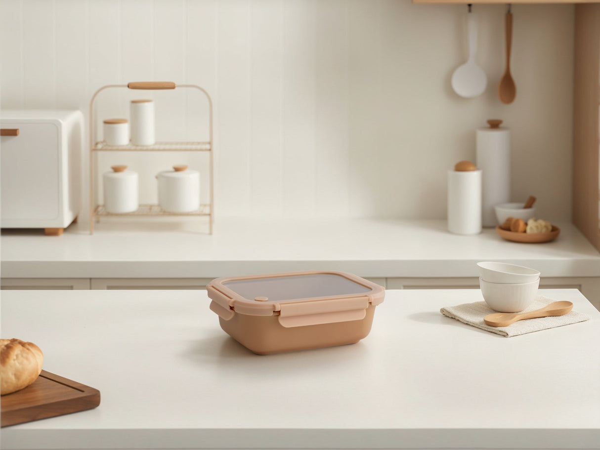 Stoneware Container - Honey