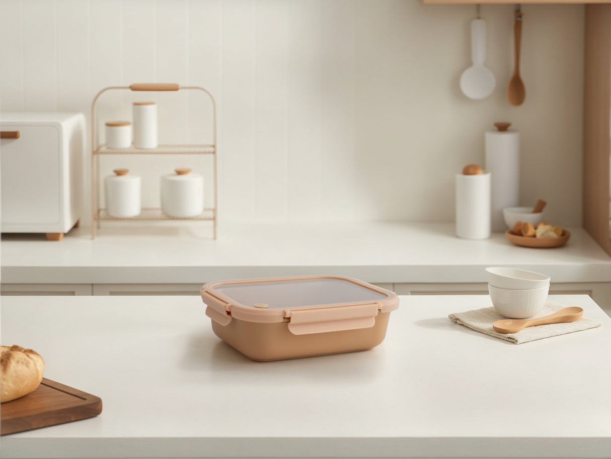 Stoneware Container - Honey